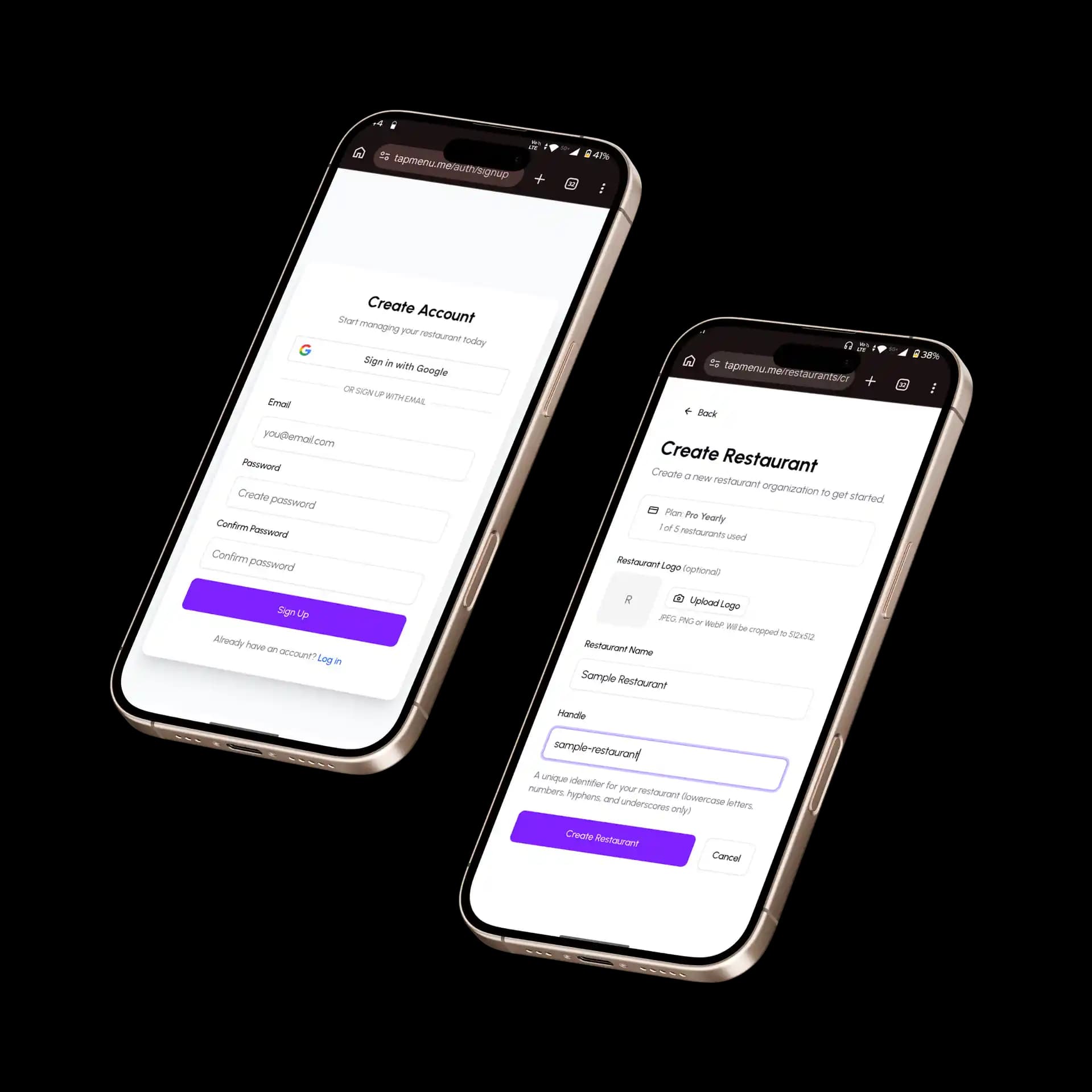 Sign up illustration